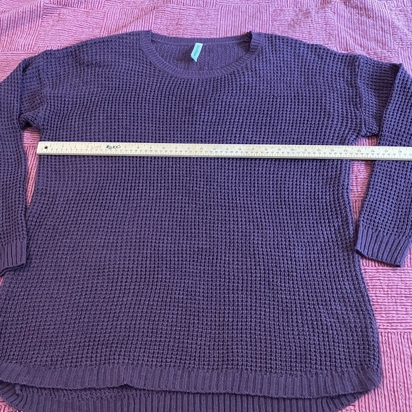 Women’s 3XL Zenana Premium waffle Knit Sweater in Dusty Rose - Picture 8 of 11